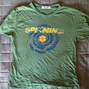 Daydreamer Forest Green Cotton Tee